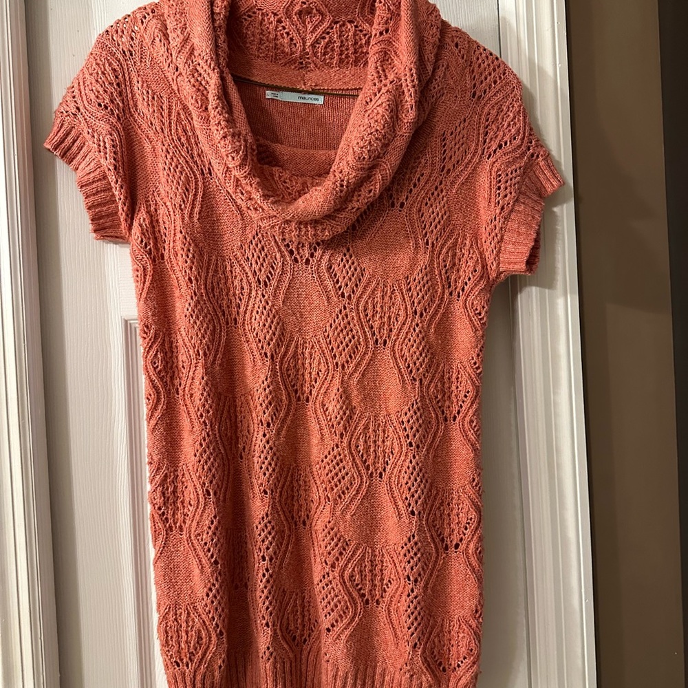 Maurices Coral Cowl Neck Sweater